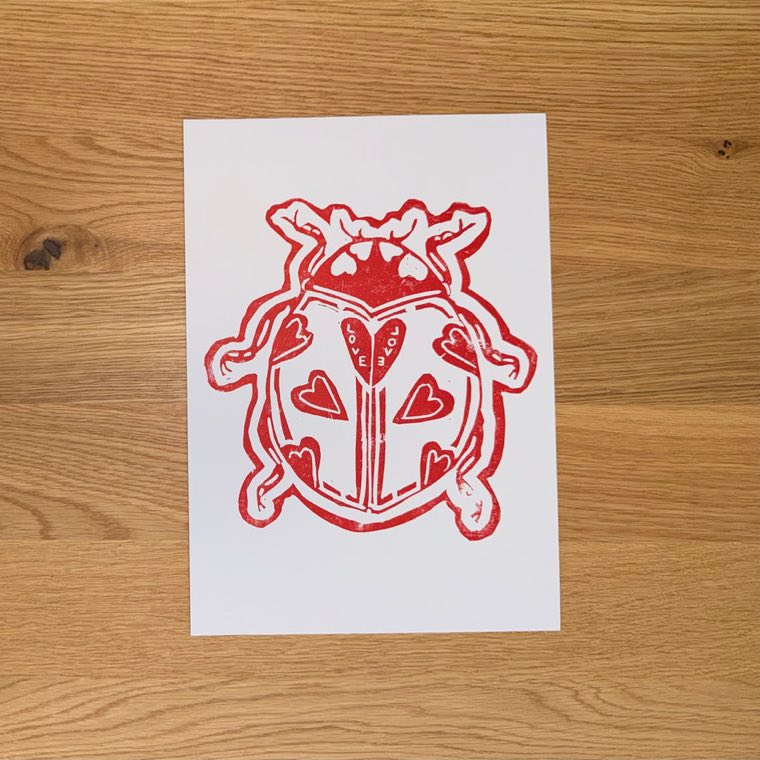Love Bug A4 Print